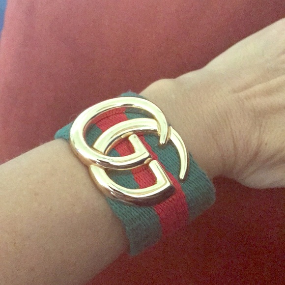 gucci cloth bracelet